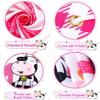 1st Birthday Party Decorations Pink Cow Theme Happy Birthday Backdrop Photo Background for Girls First Birthday Decorations Baby Shower Party Supplies view 3