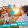 punkdog Pop and Catch Ball Game with 24 Balls and 4 Catch Launcher Baskets - Outdoor Indoor Game Activities, Christmas Beach Sport Summer Beach Toys for Kids Ages 4 5 6 7 8 10 12+ view 4
