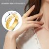 OreilleStar Anxiety Ring for Women Spinner Ring Stainless Steel Fidget Toys Adults Fidget Spinner Rings for Women Fidit Ring Men view 2