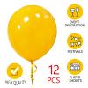 18 Inch Yellow Balloons 12 Pack Large Latex Party Balloons Round Helium Balloon for Wedding Birthday Party Baby Shower Engagement Anniversary Festival Party Decorations (Yellow Balloons 18 inch) view 3