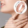 Anxiety Ring for Women Spinner Ring Fidget Ring Fidget Toys Adults Stainless Steel Spinner Rings for Anxiety Fidget Rings for Women Anxiety Fidget Ring Rose Gold Size 8 view 2