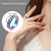 Anxiety Ring for Women Spinner Ring Fidget Ring Fidget Toys Adults Spinner Rings for Anxiety Fidget Rings for Women Fidget Ring Moon Star Rainbow 8 view 4