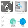1049 Pieces Luminous Sticker Wall Decal Luminous Stars self-Adhesive Children's Room Wall Stickers Moon and Stars Fluorescent Wall Stickers, Stickers for Children's Rooms Girls Decorative view 3
