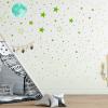1049 Pieces Luminous Sticker Wall Decal Luminous Stars self-Adhesive Children's Room Wall Stickers Moon and Stars Fluorescent Wall Stickers, Stickers for Children's Rooms Girls Decorative view 4