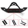 INJORA RC Front Bumper with LED Light and Foam for 1:10 RC Crawler TRX-4 Axial SCX10 SCX10 II 90046 SCX10 III AXI03007Black view 4