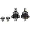 SPYMINNPOO RC Car Differencial Gear, Metal 1/14 RC Car Differential Assembly Kits Accessory Compatible with 144001 view 1