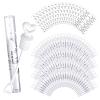 Kathfly 200 Pcs Mini White Heart Bubble Wand Party Favors with 200 Stickers Bulk Mini Bubbles for Wedding Send Off, Anniversaries, Celebrations, Birthday, Special Festival Gift for Couple, No Liquid view 1