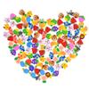 300Pcs Mini Erasers for Kids Bulk, Small Animal Fruit Erasers view 1