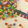 300Pcs Mini Erasers for Kids Bulk, Small Animal Fruit Erasers view 3