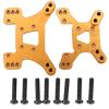 SPYMINNPOO Shock Tower, Front and Rear RC Car Shock Tower Mounts Replace Upgrade Parts Sway Parts Systems Compatible with Wltoys 1/12 Hardwarehandle Model Car Accessories view 1