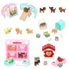 43 PCS Cat Pet Pretend Play Kids Toys&32 PCS Dog Figures Pet Pretend Play Toys Educational Toy for Girls and Boys view 4