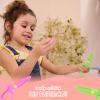 LOVESTOWN Kids Scissors, 10PCS Plastic Safety Scissors Preschool Training Scissors for Toddlers DIY Crafts Paper Cut Multi view 4