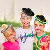 Cagemoga 12 Pieces Cinco De Mayo Sombrero Headband Mexican Fiesta Party With Ball Fringe Mini Mexican Hat for Theme Decorations Luau Event Photo Props Party Favors view 4