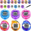 Sosation 12 Pcs Virtual Pets Keychain Egg Fillings for Kids 168 Electronic Digital Pet Christmas Retro Handheld Game Machine 90s Toy for Stuffers Birthday Gift Toddler Party Multicolor(Heart Style) view 1