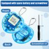 Sosation 12 Pcs Virtual Pets Keychain Egg Fillings for Kids 168 Electronic Digital Pet Christmas Retro Handheld Game Machine 90s Toy for Stuffers Birthday Gift Toddler Party Multicolor(Heart Style) view 2