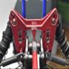 1Pc Set Upgrades Aluminum 7075-T6 Rear Damper Plate Arrma 1/7 Fireteam Tactical Unit 6S BlxARA7618 RC Cars by GPM (red) view 3