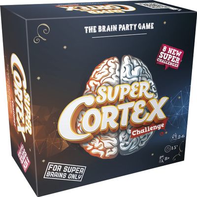 Asmodee Zygomatic | Super Cortex Challenge | Challenging Party Card Game | Ages 8+ | 2-6 Players | 15+ Minutes Playing Time