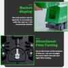 2.4G RC Garbage Truck Toy with Lights - 6 Channel Remote Control Waste Management Garbage Truck with 2 Rechargeable Batteries, Kids Recycling Trash Toys, Excellent Xmas Gifts for Boys Girls 3-8 view 4