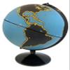 Concord 12" Diameter Globe, USA Cartography with Sturdy Metal Base and Special Black and Blue Designer Globe Ball. The classic Concord globe features the clean styling of an old world globe and is the perfect accent piece to complement any living or  view 1