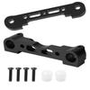 Aluminum Front Lower Arm Suspension Mount Upgrades Part for 1/8 Typhon Kraton Notorious 6S,Felony Infraction V2 Limitless Mojave Tailon 6S BLX,ARRCat RC Hops Up Upgrades,Black view 1