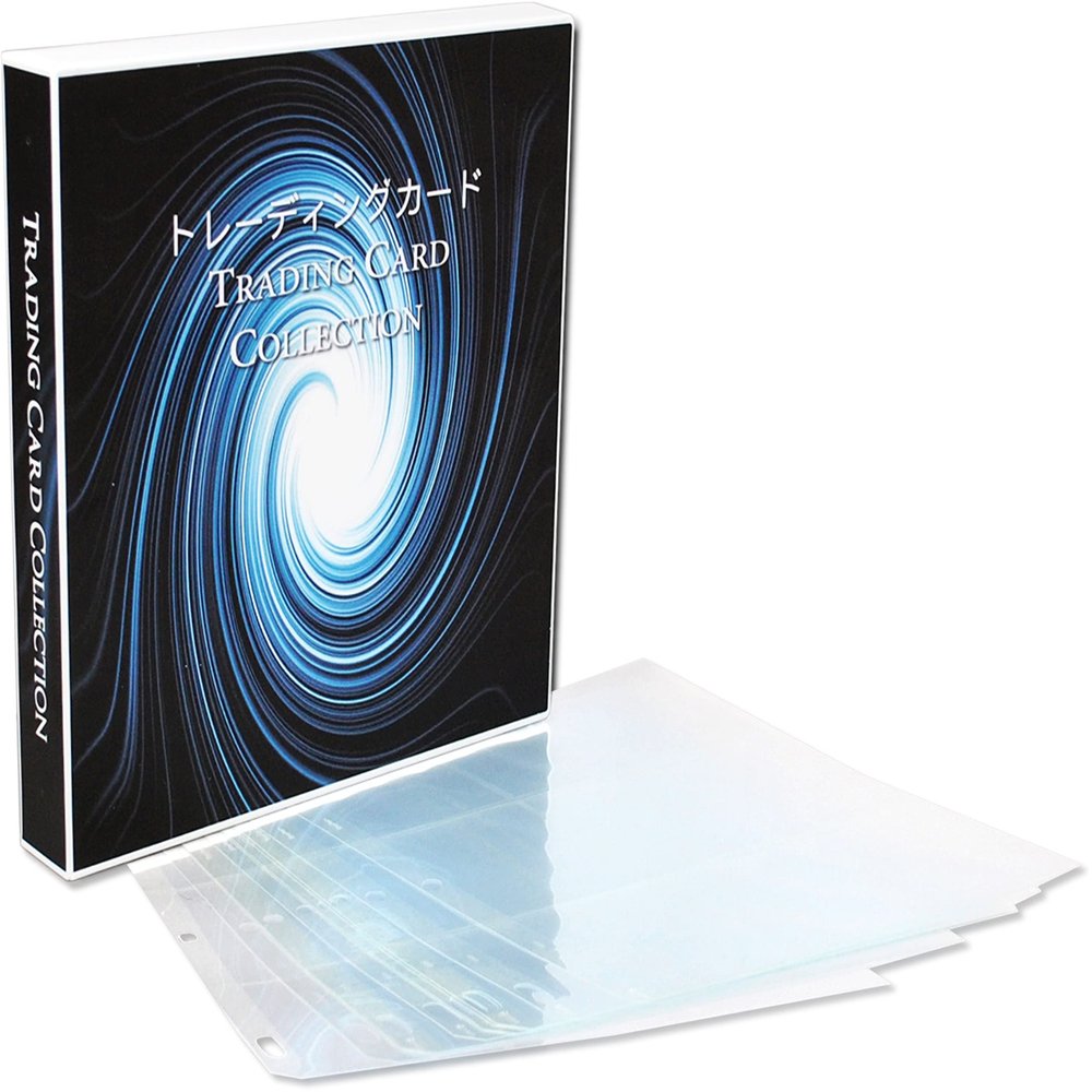 UniKeep Collectible Card Storage Case/Binder - Fits Standard Yu-Gi-Oh! cards - 360 Card Capacity (Swirl)