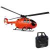GoolRC C186 Remote Control Helicopter, 4 CH Single Propeller Without Ailerons RC Helicopter with 6-axis Gyro Stabilization, Altitude Hold, Remote Control Airplane Toy for Adults Orange view 1