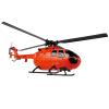 GoolRC C186 Remote Control Helicopter, 4 CH Single Propeller Without Ailerons RC Helicopter with 6-axis Gyro Stabilization, Altitude Hold, Remote Control Airplane Toy for Adults Orange view 3