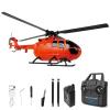 GoolRC C186 Remote Control Helicopter, 4 CH Single Propeller Without Ailerons RC Helicopter with 6-axis Gyro Stabilization, Altitude Hold, Remote Control Airplane Toy for Adults Orange view 4