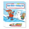 ZOCO  Make Winters & Holidays Safe Coloring Books (50 Bulk Pack, With Crayons)  Holiday Activity Books for Kids, Stocking Stuffers, Xmas Party Favors, Sunday School, Made in USA view 1