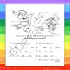 ZOCO  Make Winters & Holidays Safe Coloring Books (50 Bulk Pack, With Crayons)  Holiday Activity Books for Kids, Stocking Stuffers, Xmas Party Favors, Sunday School, Made in USA view 4