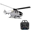 GoolRC C186 Remote Control Helicopter Remote Control Drone Single Propeller Without Ailerons 6-axis Gyro Stabilization Remote Control Airplane Altitude Hold s Adults Gray view 1