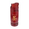 NUOBESTY 1 Set Chinese Fortune Sticks with Storage Cup Chinese Fortune Telling Sticks Divination Wooden Stick with Book Bucket for Home Temple Dark Red view 1