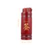 NUOBESTY 1 Set Chinese Fortune Sticks with Storage Cup Chinese Fortune Telling Sticks Divination Wooden Stick with Book Bucket for Home Temple Dark Red view 2