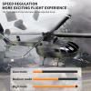 GoolRC C186 Remote Control Helicopter, 4 CH Single Propeller Without Ailerons RC Helicopters with 6-axis Gyro Stabilization, Altitude Hold, RC Airplane Drone Toys for Teen Adults view 3