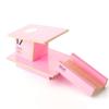 CANDYCAR Wooden Diecast Collection - Pink Santa Monica, Premium Handcrafted Beech Wood Beach Tower view 1