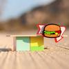 CANDYCAR Wooden Diecast Collection - Hamburger Shack, Premium Handcrafted Beech Wood Toy view 4