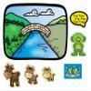 Billy Goats Gruff Felt Figures for Flannel Board Stories Kids view 2