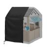 Iceberg Elf Playhouse cover, Outdoor playhouse covers waterproof, 57" L x 57" W x 63" H, Sun Protection Dust, 420D Heavy duty oxford fabric, (Black) view 1