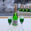 10 Sets Dollhouse Champagne Set, Lifelike PVC Dollhouse Champagne Bottle with Two Mini Champagne Glass DIY Miniature Simulation Model Dollhouse Decor view 3