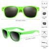 FEPITO 30 Pieces Green Party Sunglasses for Birthday Party Supplies Treat Bag Fillers for Beach Pool Party Toys view 2
