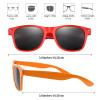 FEPITO 24 Packs Party Sunglasses Bulk Neon Colors Sunglasses for Birthday Party Supplies Treat Bag Fillers for Beach Pool Party Toys for Adults view 2