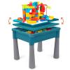 BEAURE 5-in-1 Multi Activity Sand Water Play Table, Double-Sided Kids Activity Table with Storage, 105pcs Marble Run Building Blocks Sensory Table for Kids Toddler Boys Girls view 1
