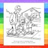 ZOCO  Halloween Safety Coloring Books for Kids  Gifts, Treat, Goodie Bag Filler, Party Favors  Mini Activities (50 Bulk Pack, With Crayons) view 2