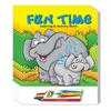ZOCO  Fun Time Coloring Books (50 Bulk Pack, With Crayons)  Classroom Handout, Party Favors  Games, Puzzles, Activities for Kids view 1
