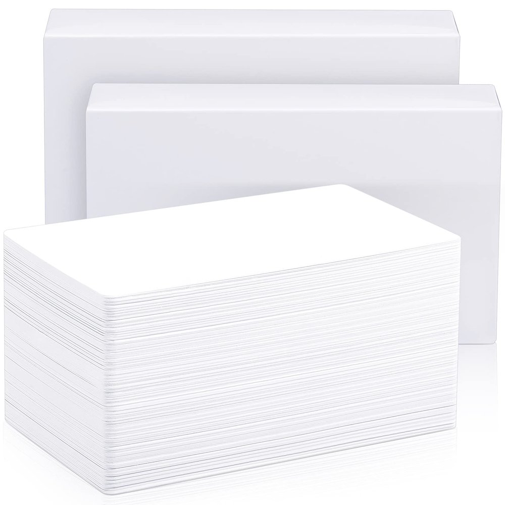 Tinlade 156 Pcs Blank Tarot Cards to Write on Standard DIY Tarot Deck with Case 2.76 x 4.72 Inch Make Your Own Blank Cards with Meanings on Them for Adults DIY Playing Divination, Easy to Write(White)