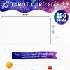Tinlade 156 Pcs Blank Tarot Cards to Write on Standard DIY Tarot Deck with Case 2.76 x 4.72 Inch Make Your Own Blank Cards with Meanings on Them for Adults DIY Playing Divination, Easy to Write(White) view 2