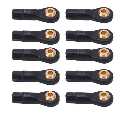 VBESTLIFE M2 Ball Holder Tie Rod Ends, 10Pcs Plastic Rc Car M2 Tie Rod End Ball Joint Rc Car Tie Rod Ball Ball Joint Link Car Model Accessory