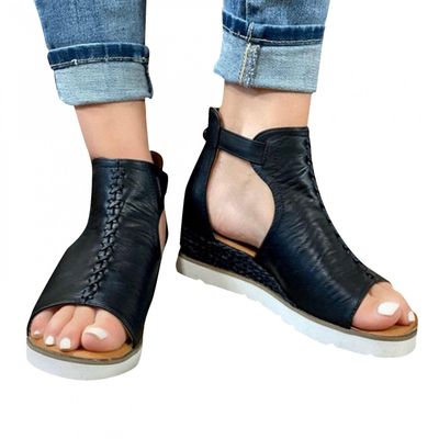 ZBYY Sandals for Womens Casual Open Toe Wedge Sandals Summer Dressy Beach Cutout Ankle Strap Roman Platform Sandals