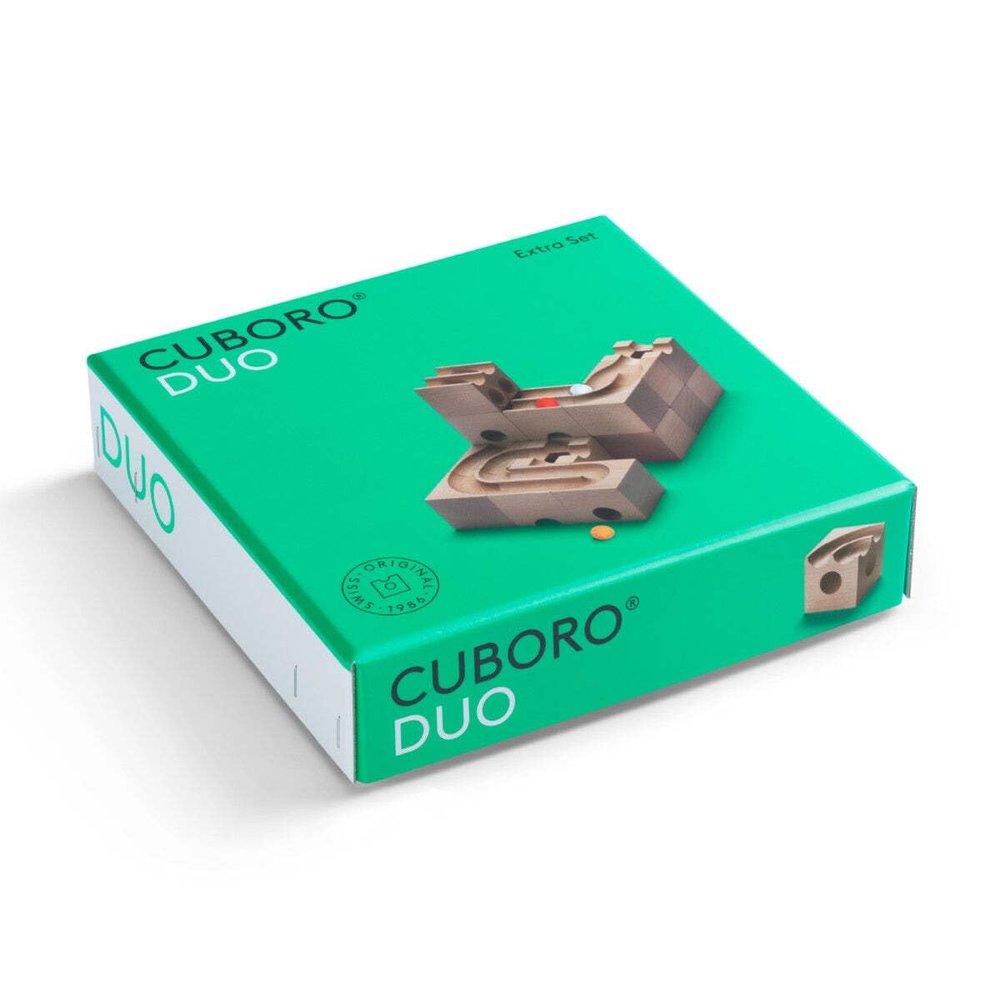 CUBORO Duo - Extra Set - Wooden Marble Run
