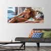 Trends International Sports Illustrated: Swimsuit Edition - Brooks Nader 22 Wall Poster, 22.37" x 34.00", Premium Poster & Push Pin Bundle view 2